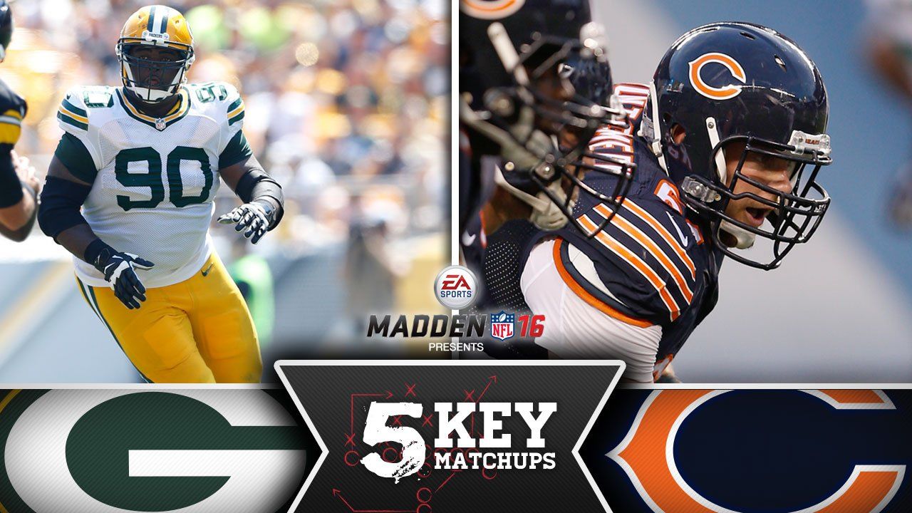 Packers vs Bears: Five key matchups