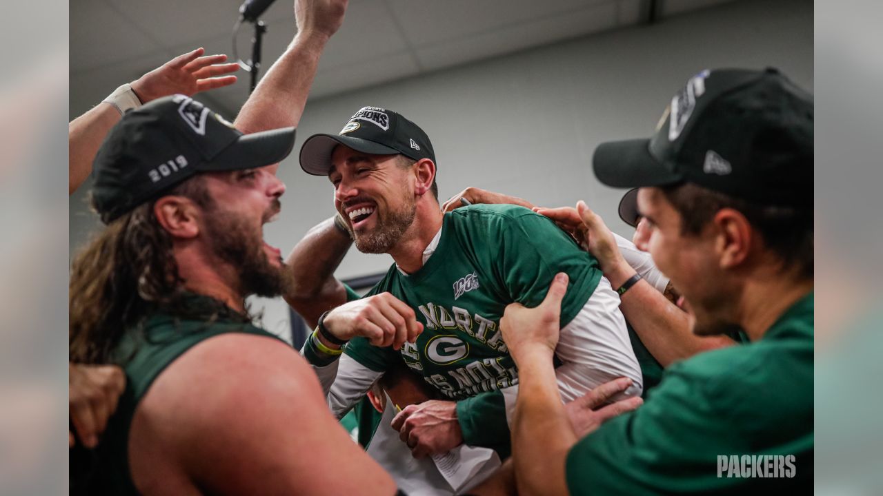 Packers celebrate with NFC North Championship gear