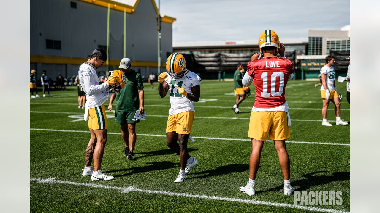 Packers hold sixth practice at Ray Nitschke Field