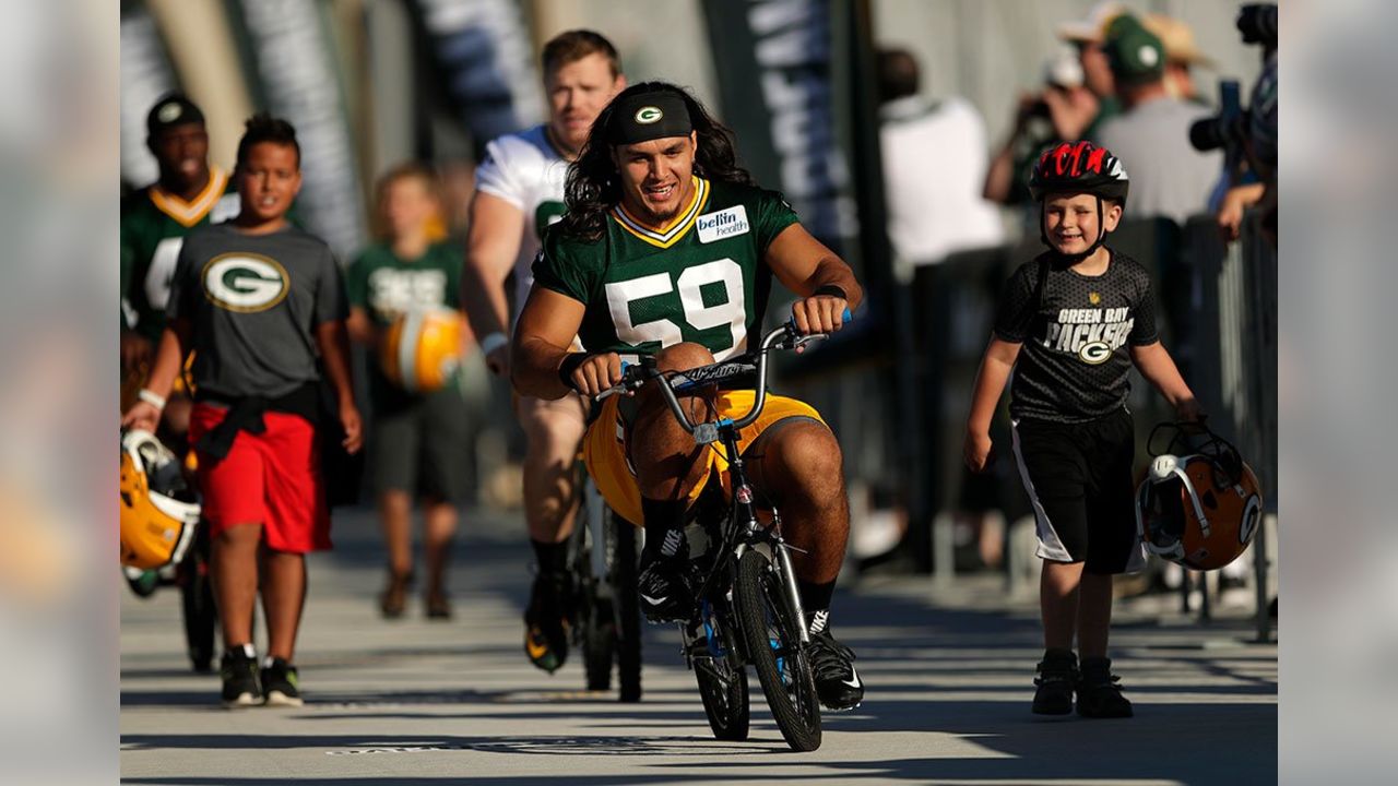 Kids Bike Ride Kicks Off Green Bay Packers Training Camp