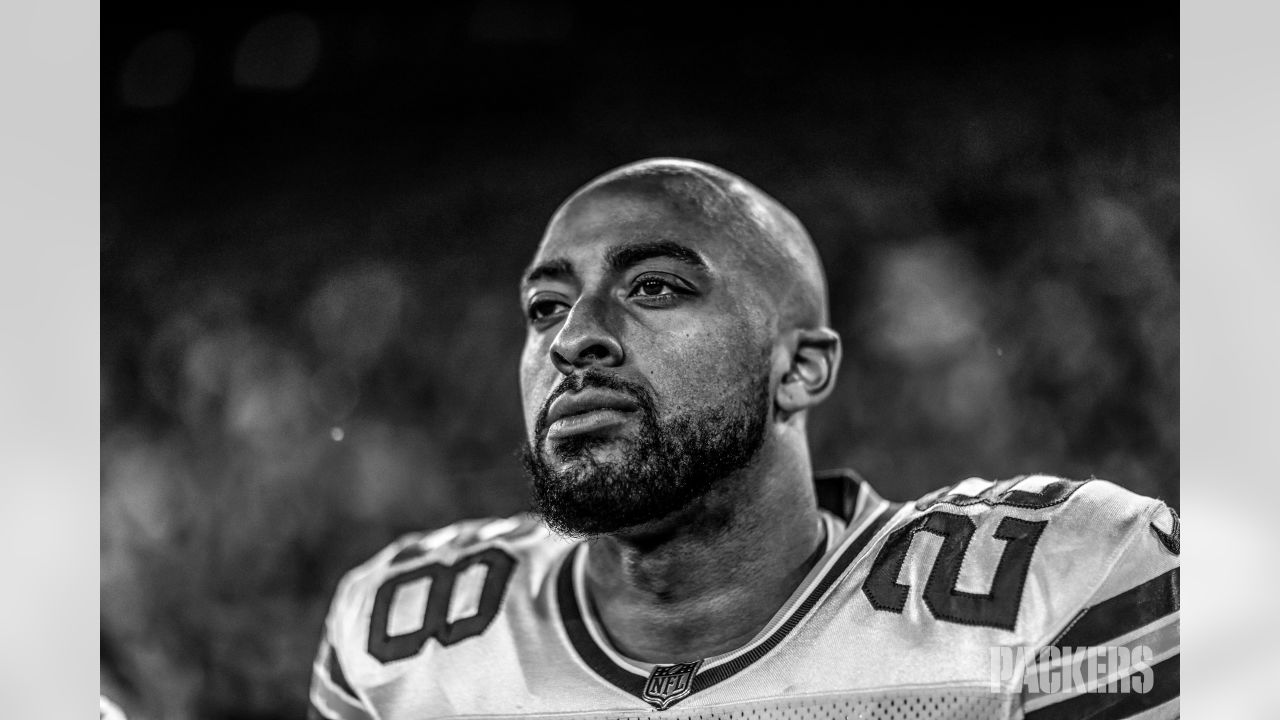 Green Bay Packers cornerback Keisean Nixon (25) on the sidelines during an  NFL football game Sunday, Oct. 2, 2022, in Green Bay, Wis. (AP  Photo/Jeffrey Phelps Stock Photo - Alamy