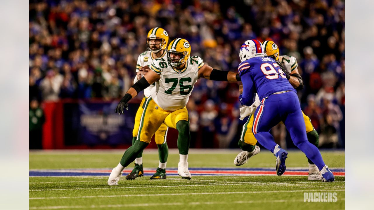 Green Bay Packers vs Buffalo Bills game photos at Highmark Stadium