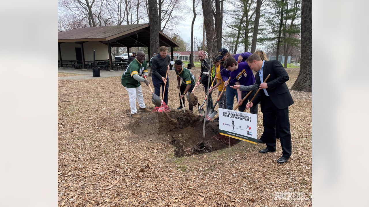 Packers donate over 400 trees to Brown County communities as part of green  initiative