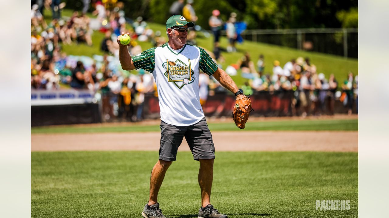 Green Bay Packers Donald Driver charity softball NFL Timber Rattlers