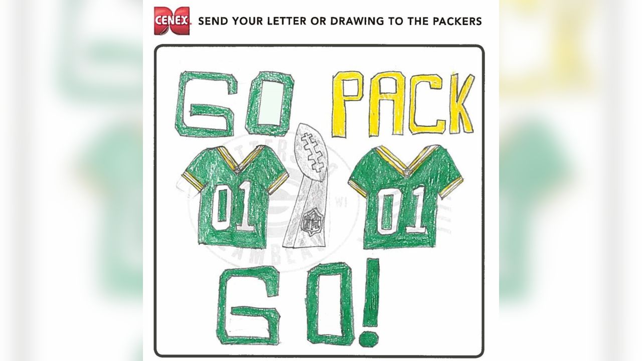 Green Bay Packers on X: Young #Packers fans sent their good luck messages  to the team ahead of the NFC Championship Game! Letters to Lambeau ✉️:   #ThePackIsBack