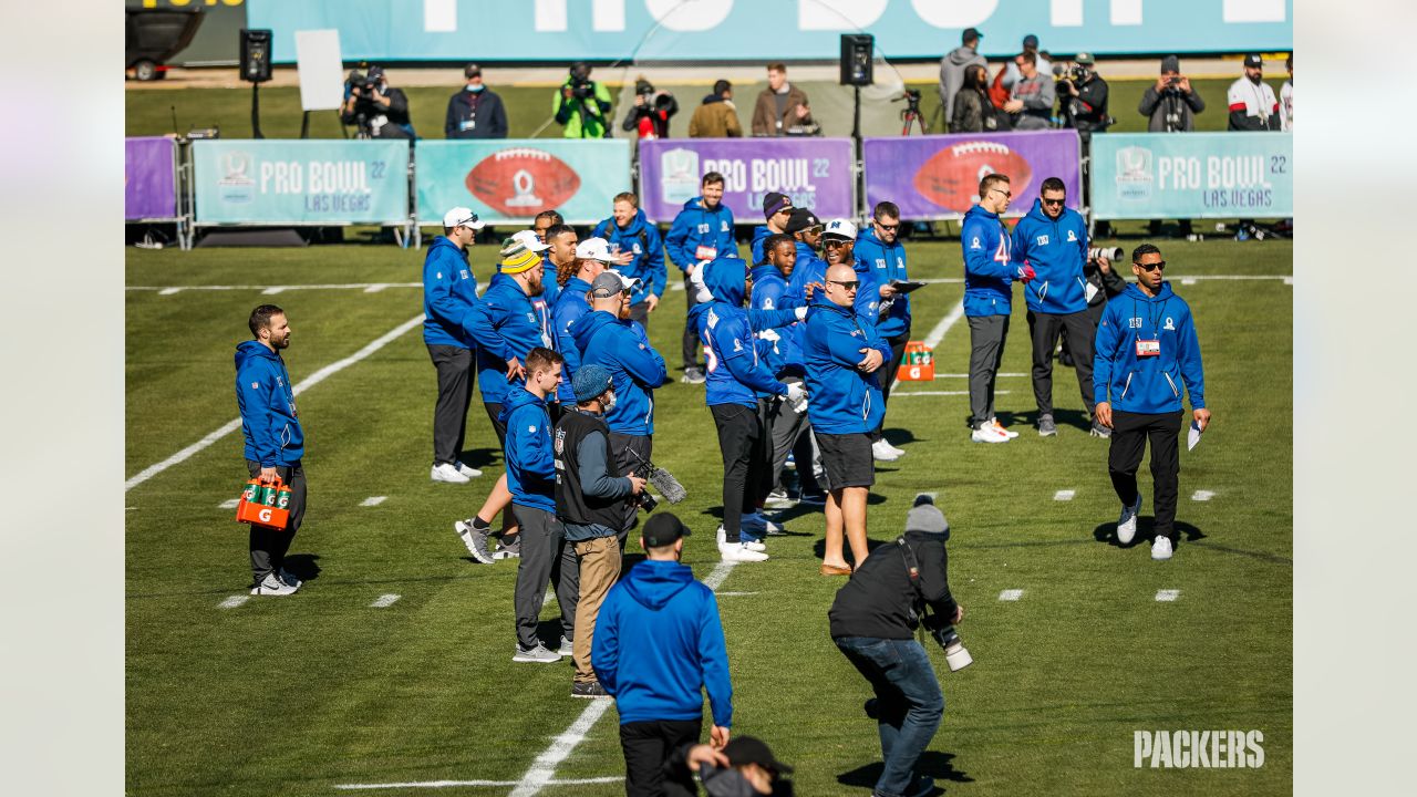 First look at Packers' coaches at Pro Bowl practice in Las Vegas