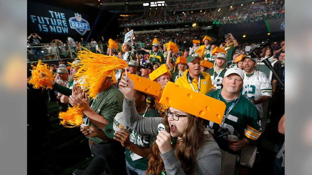 12/9/2018 Jaire Alexander talks to a Packer fan.