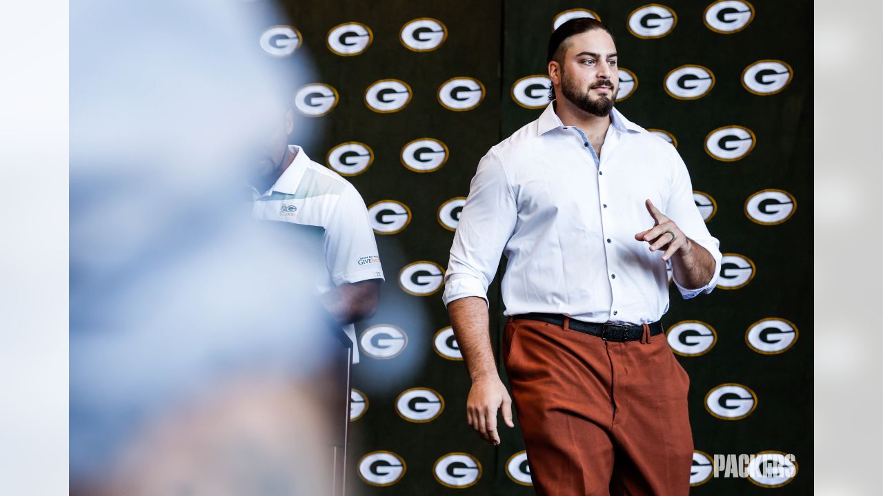 Aaron Rodgers outfits he has worn for Welcome Back Packers Luncheon