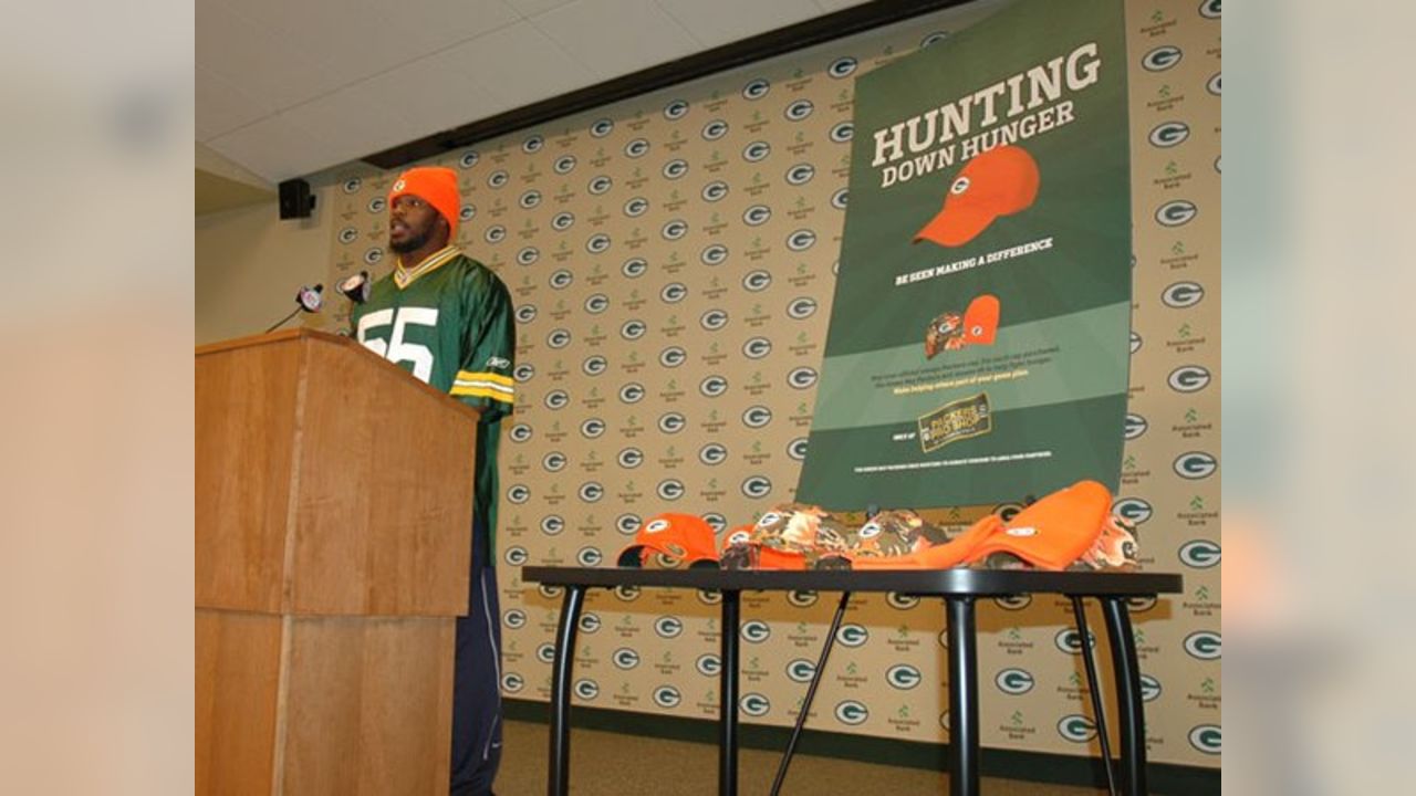 Team Apparel, Accessories, Green Bay Packers Hunting Down Hunger Hat