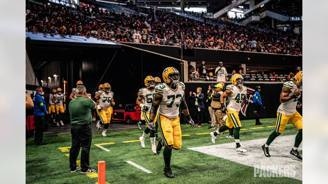 Best photos from Packers-Falcons pregame warmups