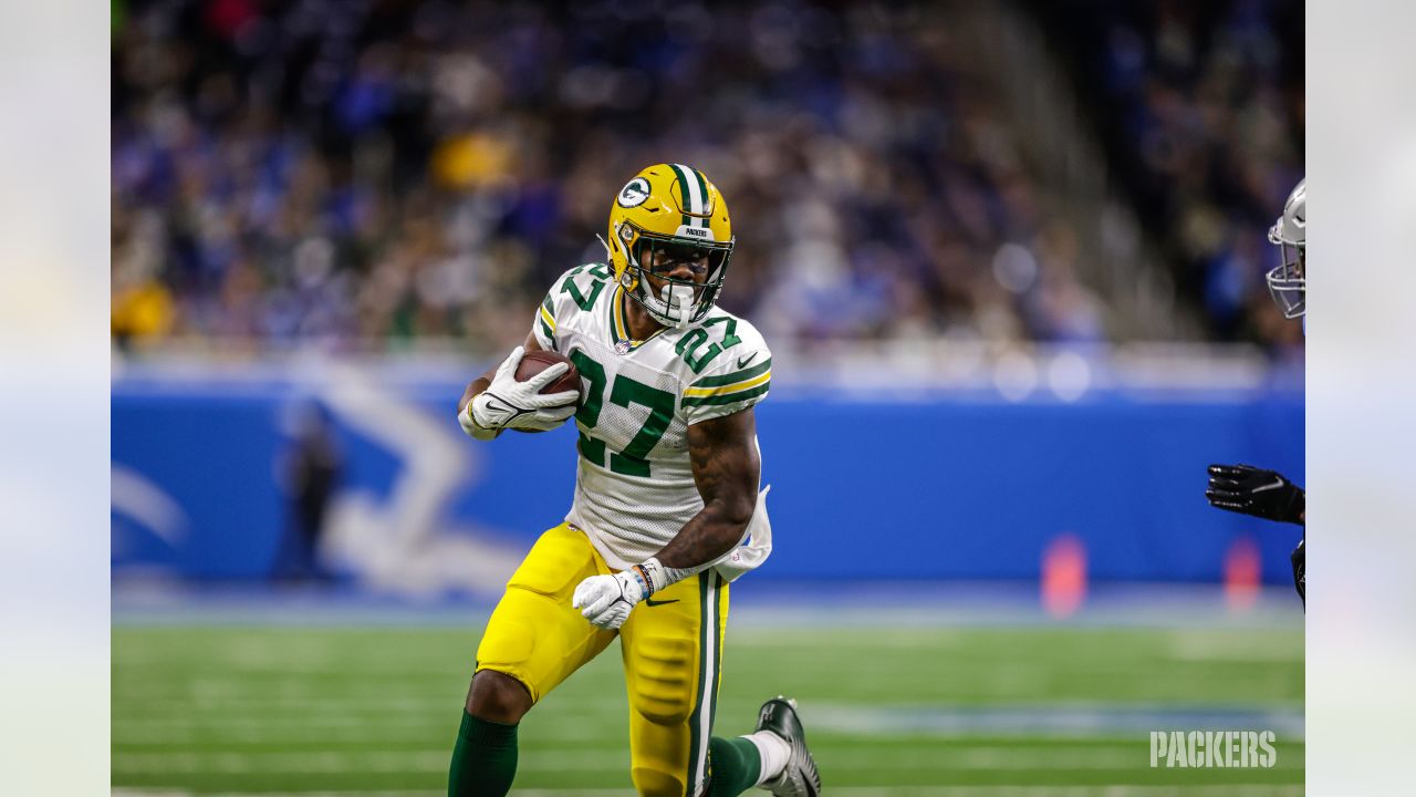 Aaron Jones on Backfield Mate AJ Dillon: 'He Went From a Guy to Our Brother'