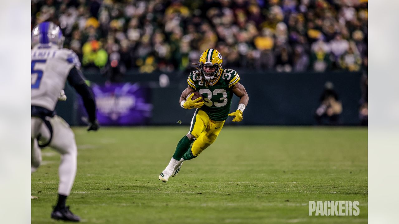 Packers ALLEN LAZARD #ATT #LIVINLAZISH White Autographed Jersey