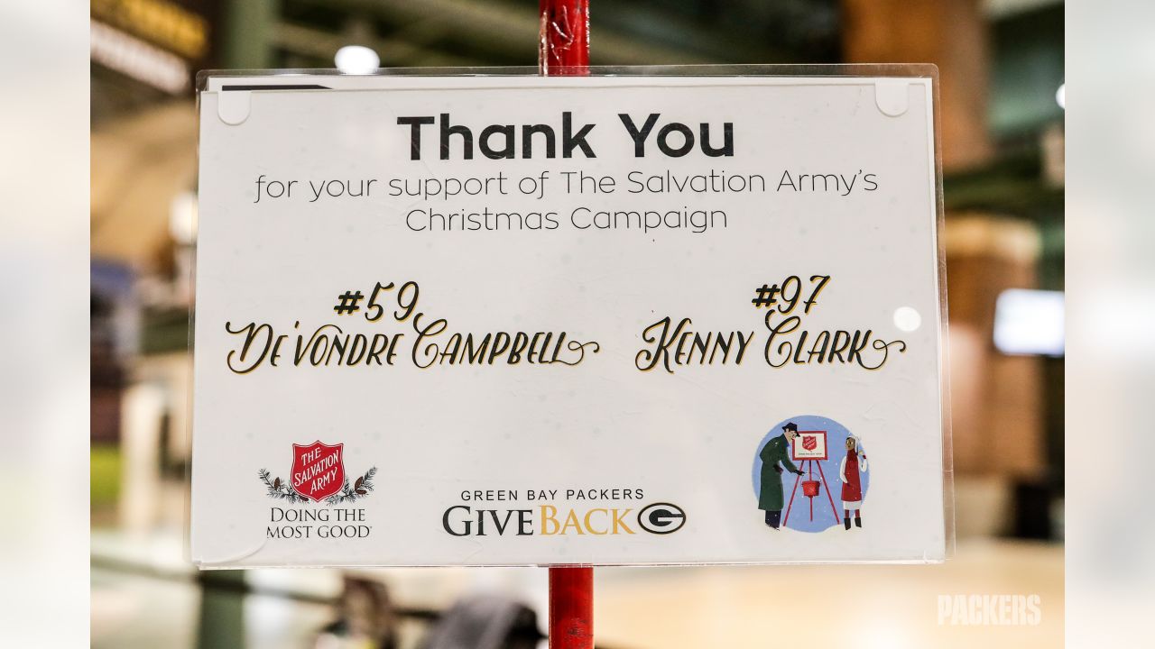 Green Bay's Kenny Clark Nominated for his work with Angel Tree