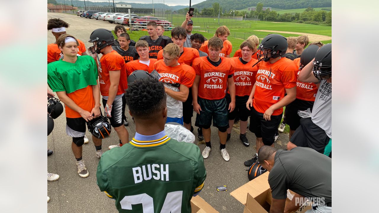 This would be that lifeline that would inspire us to keep going': Packers  donate new helmets to 4 high school football teams