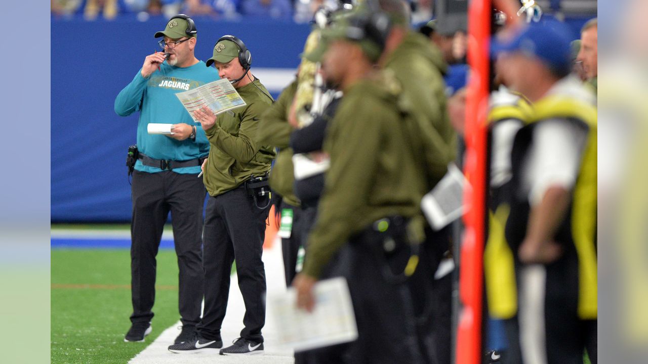 Green Bay Packers offensive coordinator Nathaniel Hackett before an NFL  football game Sunday, Nov. 28, 2021, in Green Bay, Wis. (AP Photo/Matt  Ludtke Stock Photo - Alamy