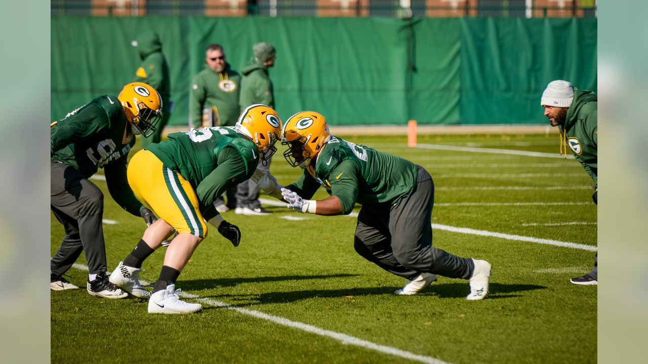 Green Bay Packers practice at Clarke Hinkle Field, Nov. 8, 2018