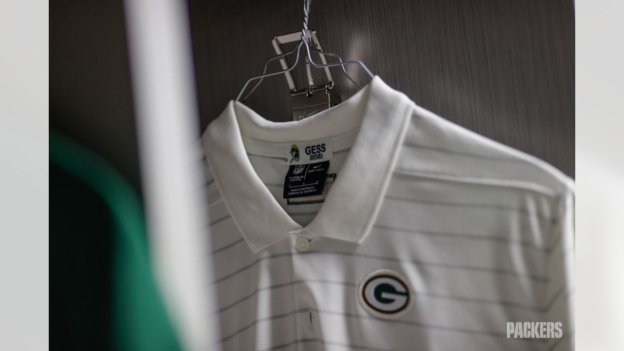 Green Bay Packers Nike Dri-Fit Victory Polo at the Packers Pro Shop