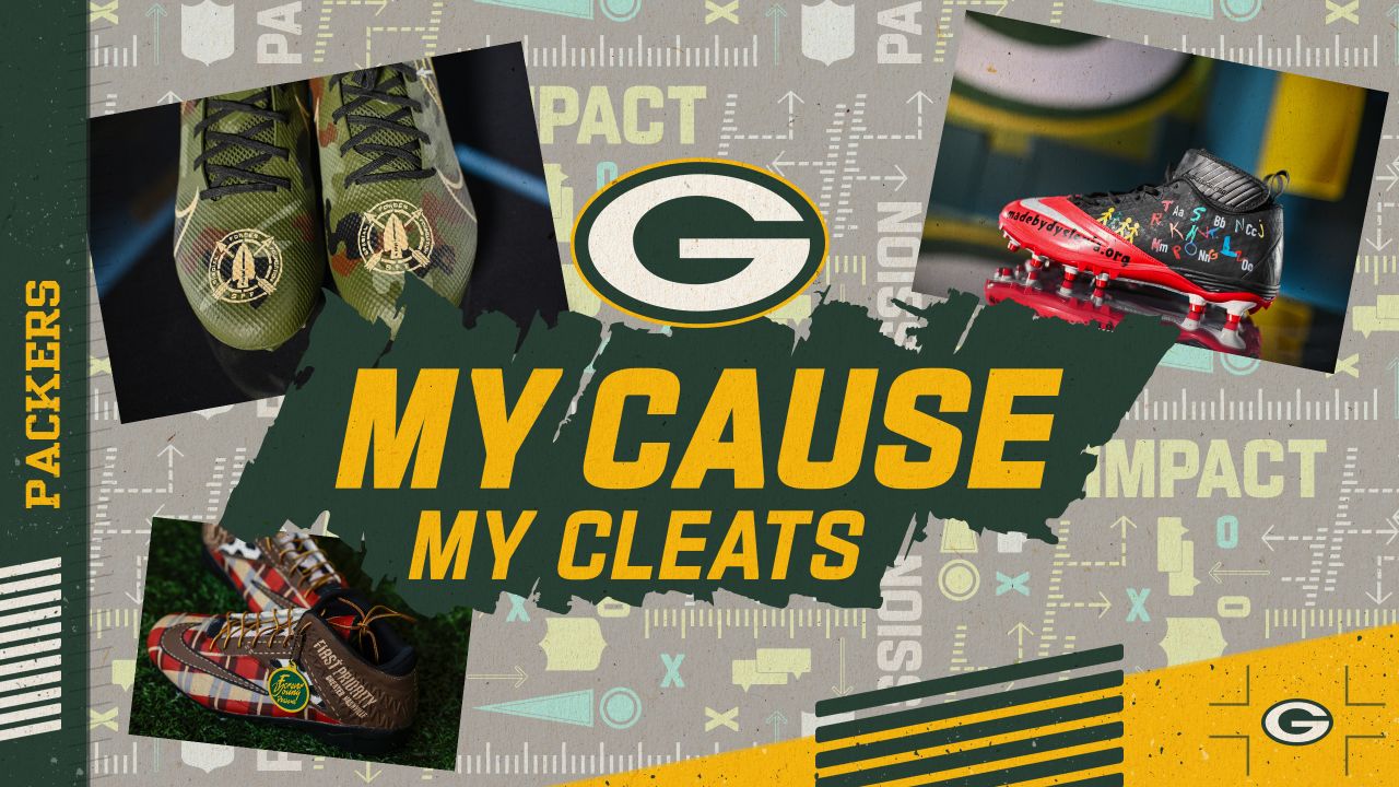 Packers participate in 'My Cause My Cleats'