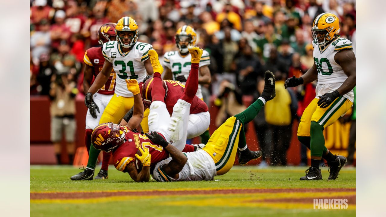 Green Bay Packers vs Washington Commanders game photos at FedEx Field