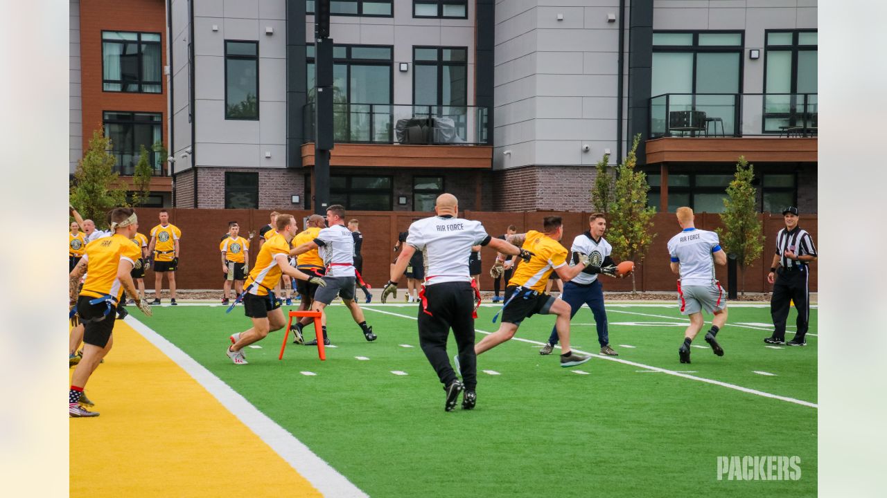 Packers to host Salute to Service flag football tournament Oct. 12