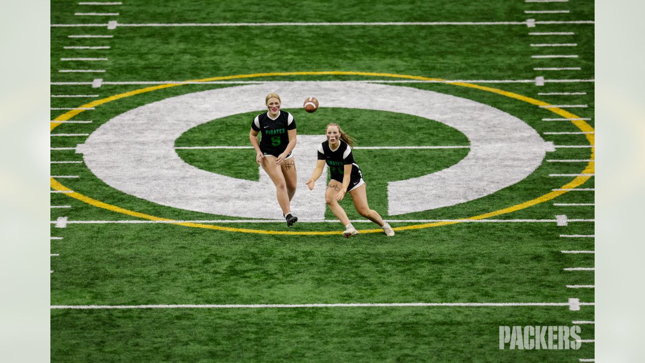 Photos: Packers host first-ever Girls Flag Open event in Green Bay