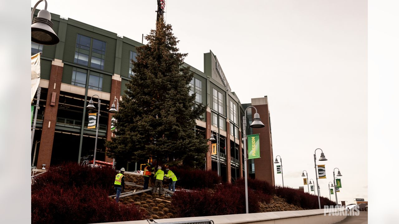 Lambeau Field Green Bay Packers Christmas Tree Picture P1198 