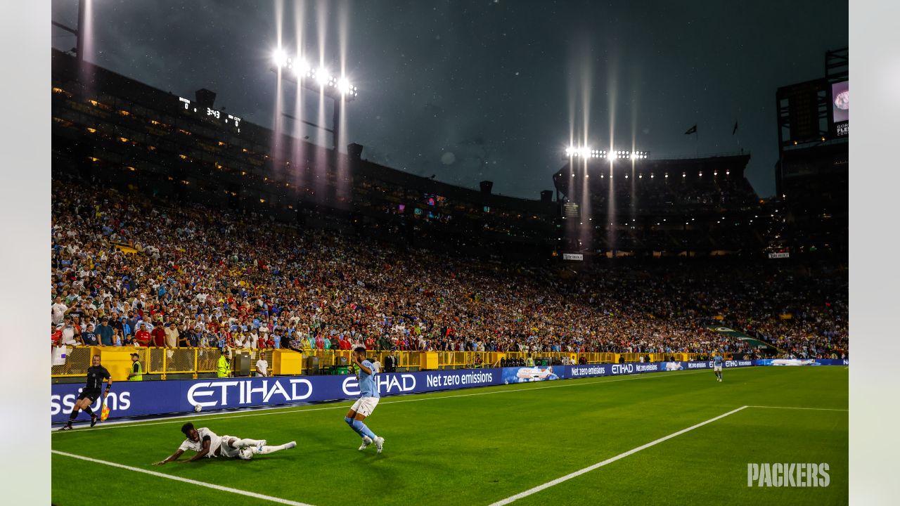 Photos: Lambeau Field hosts first-ever soccer match between FC