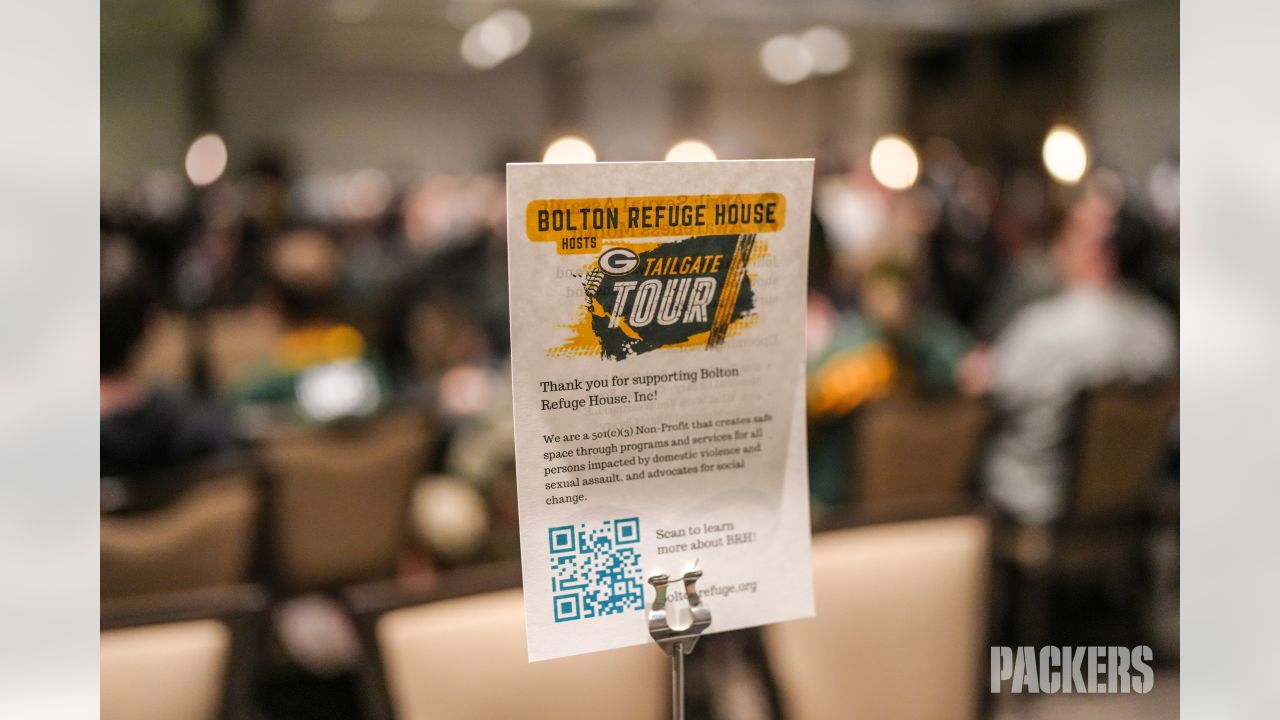 Volume One Tickets  Bolton Refuge House Hosts the Green Bay Packers  Tailgate Tour