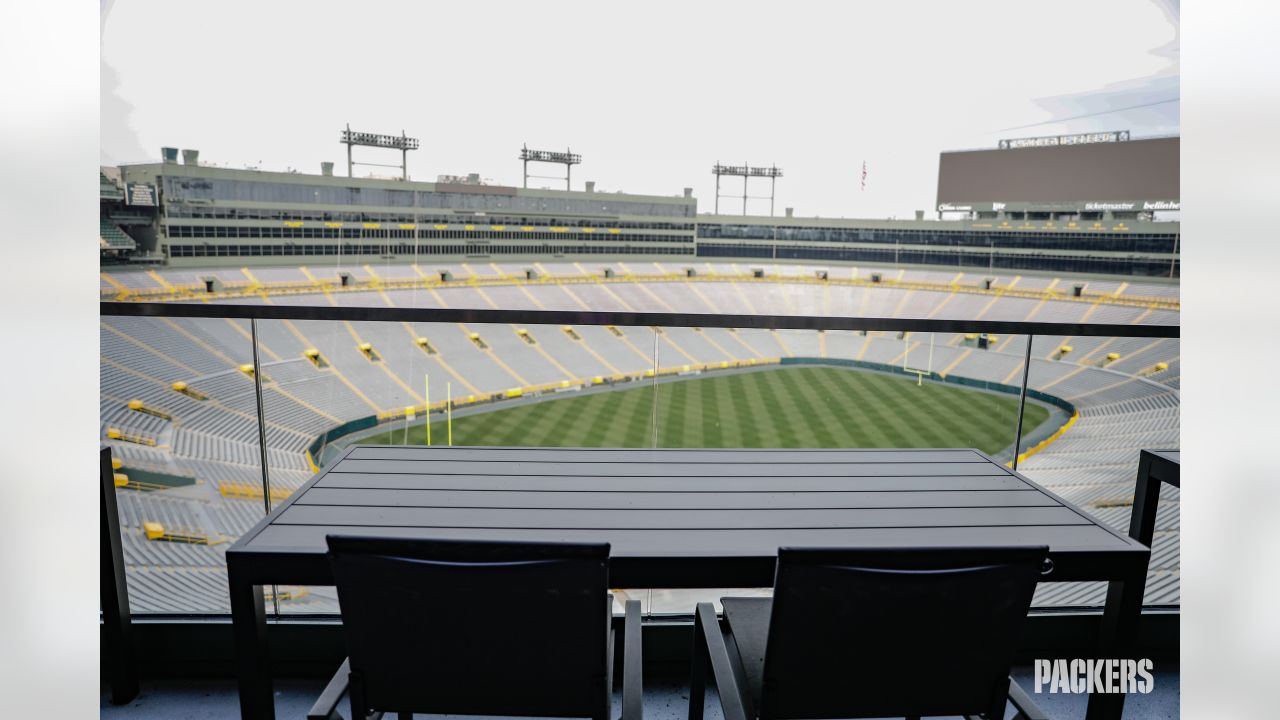 Green Bay Packers' home opener marks unveiling of expanded alumni suite at  Lambeau Field