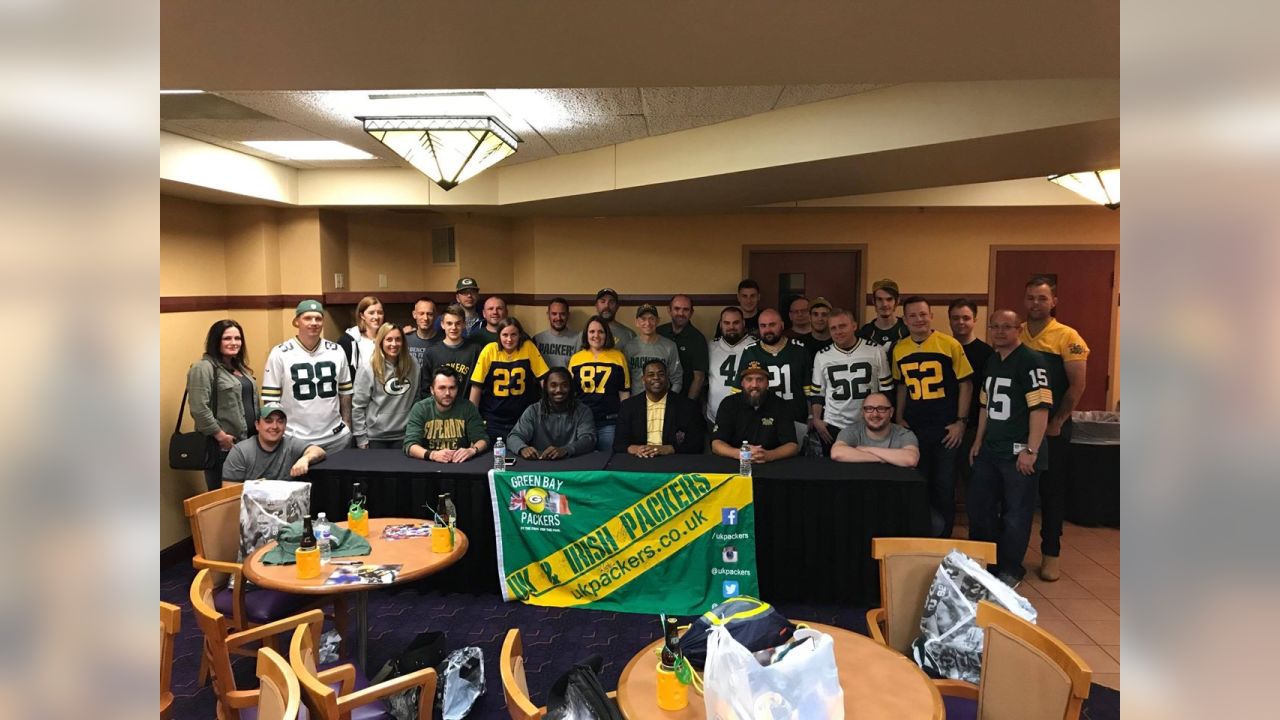 UK and Irish fans love being part of the Packers' family