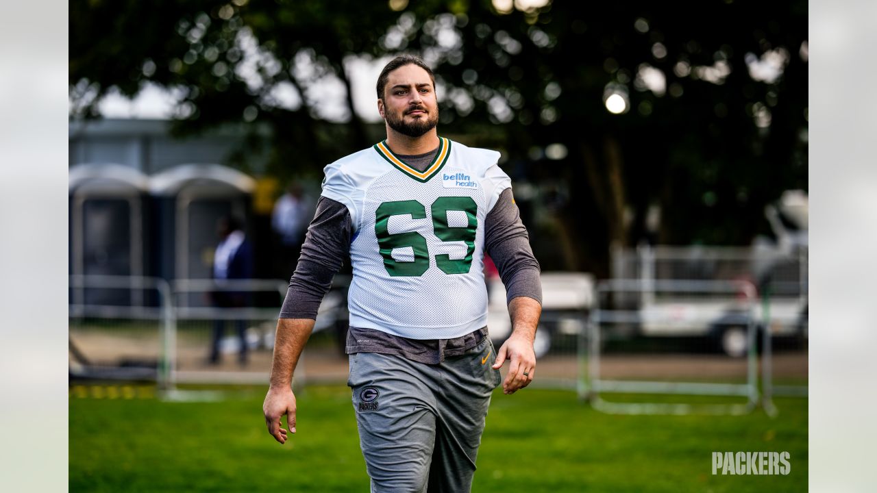 Green Bay Packers head coach Matt LaFleur during a press conference at the  Team Hotel Green Bay Packers practice at the Grove Hotel, Watford, north of  London on Friday, Oct. 07 2022