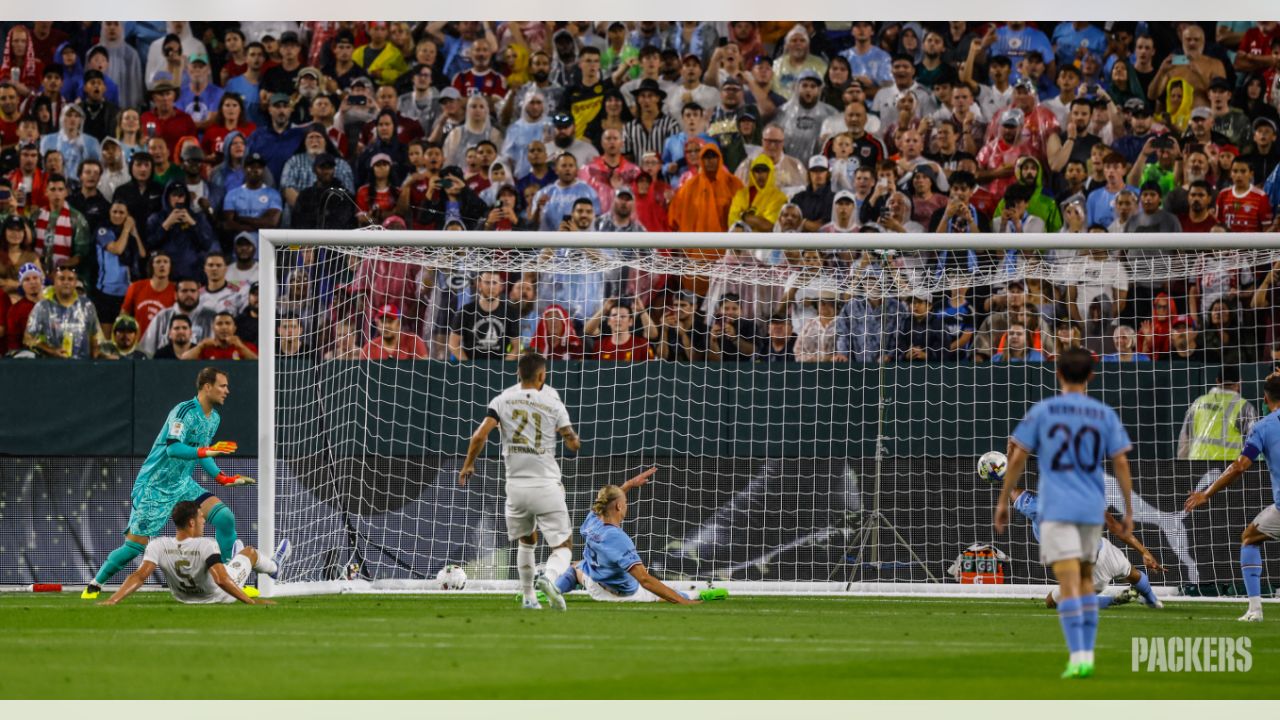 The First-Ever Soccer Match at Lambeau Field