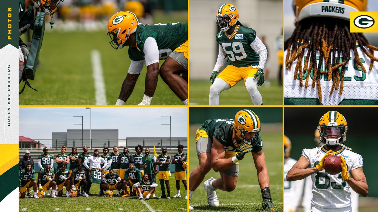 Packers hold sixth practice at Ray Nitschke Field