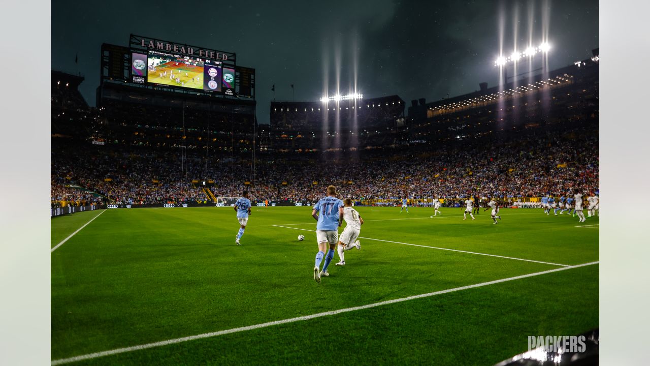 Tickets still available for soccer game at Lambeau Field