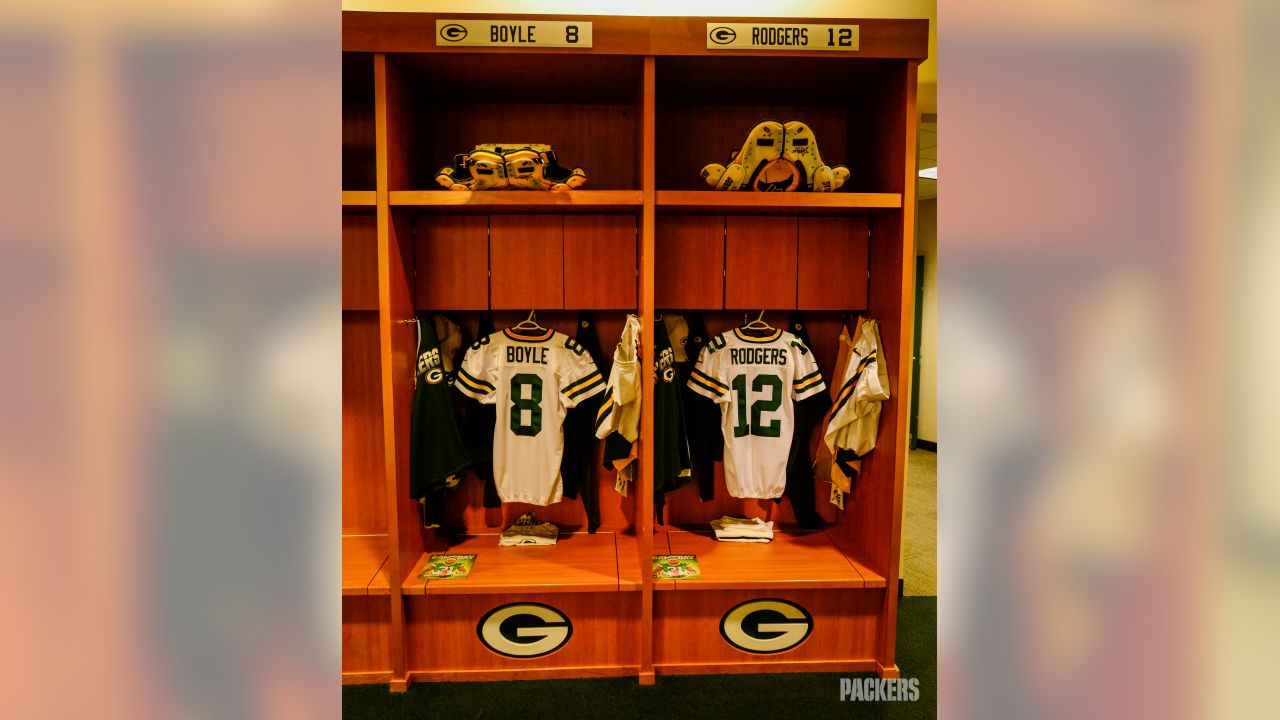 Green Bay Packers wearing all-white uniforms Thursday against Titans