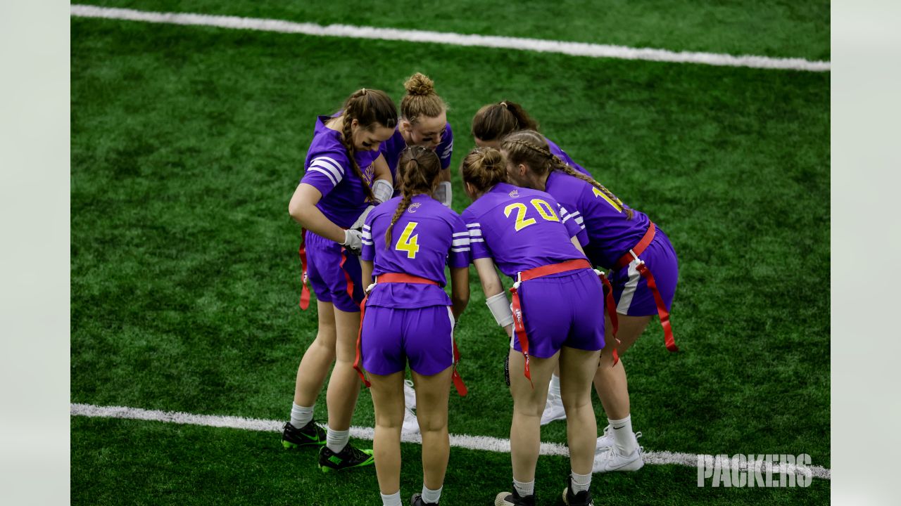 Photos: Packers host first-ever Girls Flag Open event in Green Bay