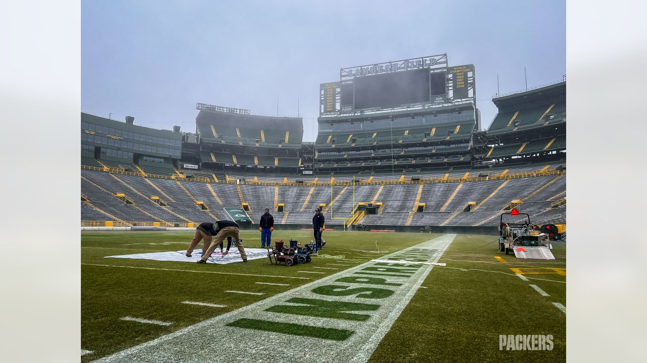 Lambeau Field ready for NFC Divisional game Saturday night