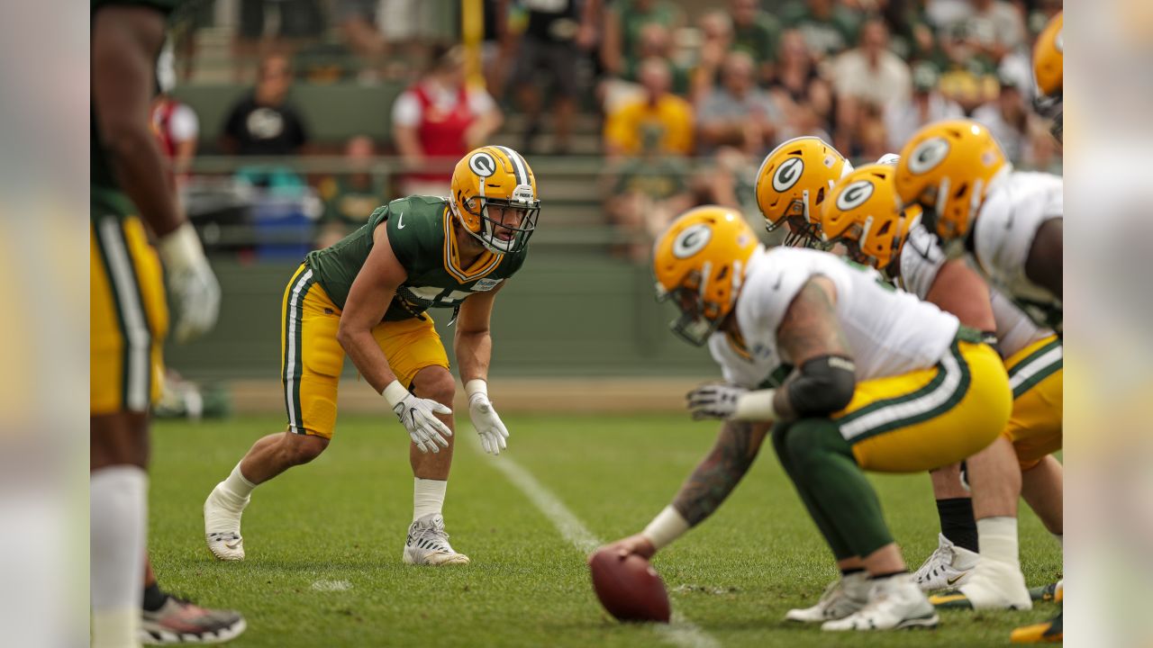 Packers practice at Ray Nitschke Field