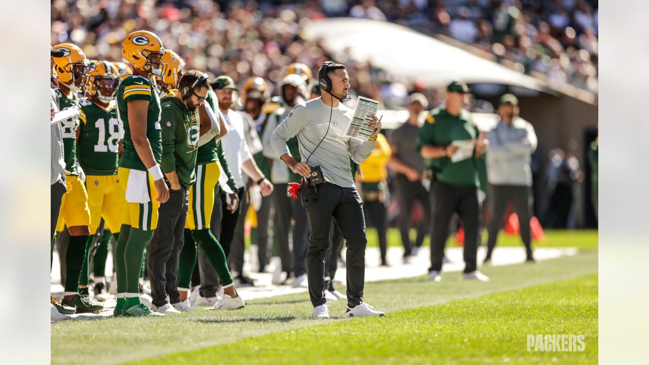 Green Bay Packers head coach Matt LaFleur during the NFL International  match at Tottenham Hotspur Stadium, London. Picture date: Sunday October 9,  2022 Stock Photo - Alamy