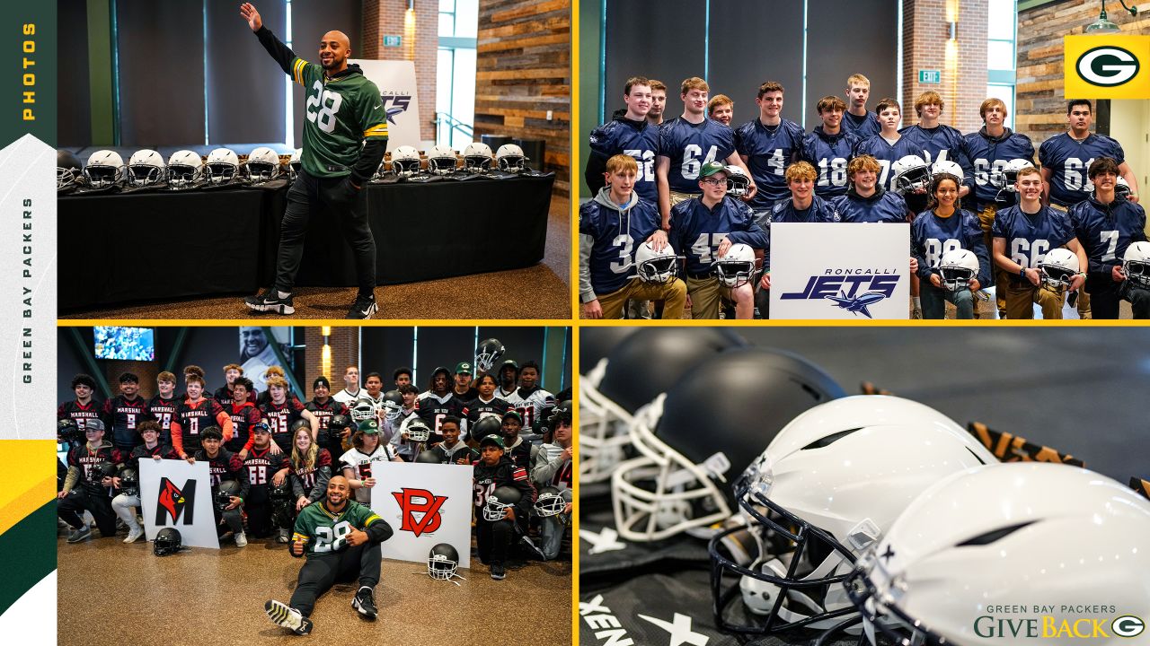 Packers, American Family Insurance donate new Xenith helmets to 10 high  school football teams In Wisconsin