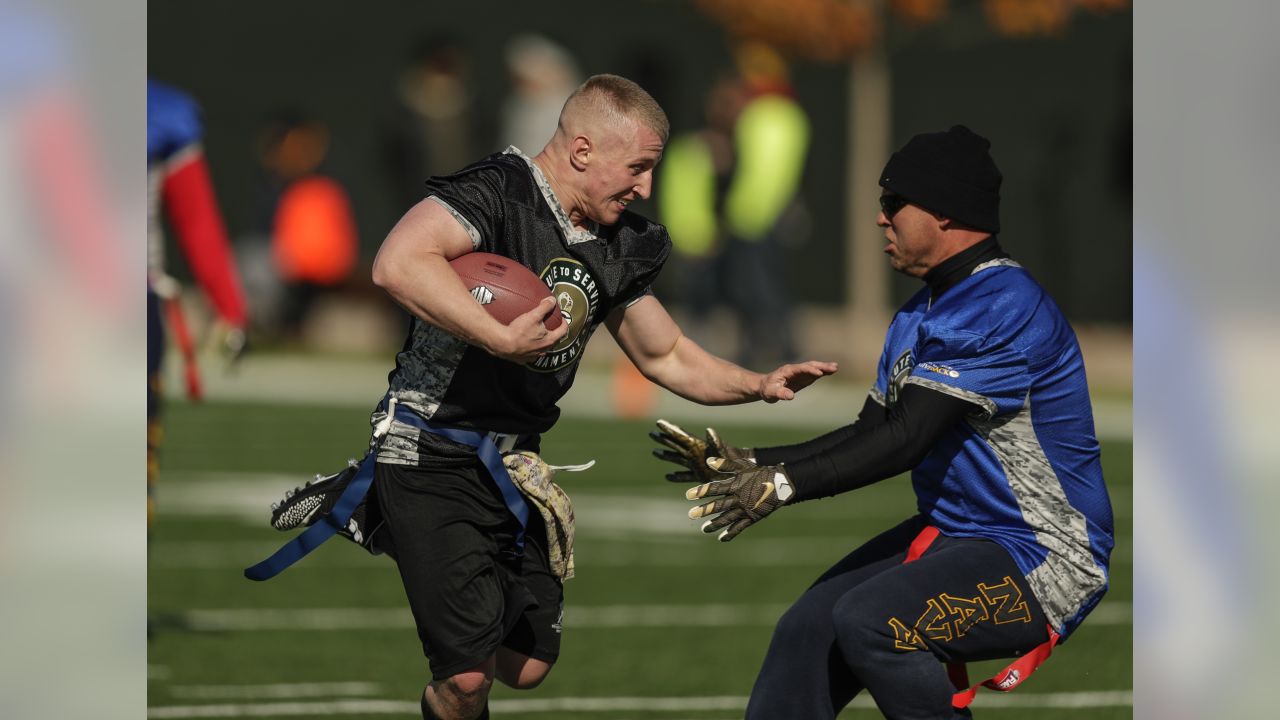 Packers host Salute to Service flag football tournament at Titletown