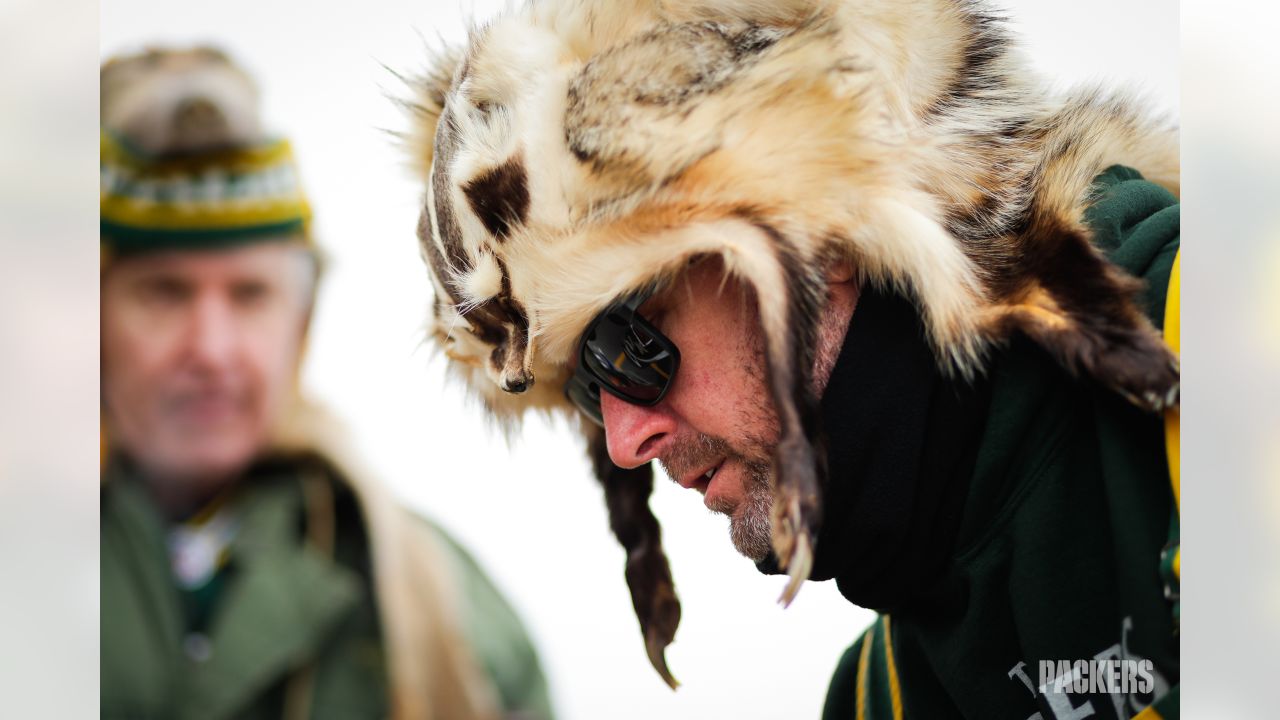 packers fur hat