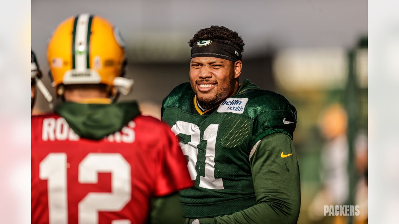 Photos: Packers hold practice on Thanksgiving Day