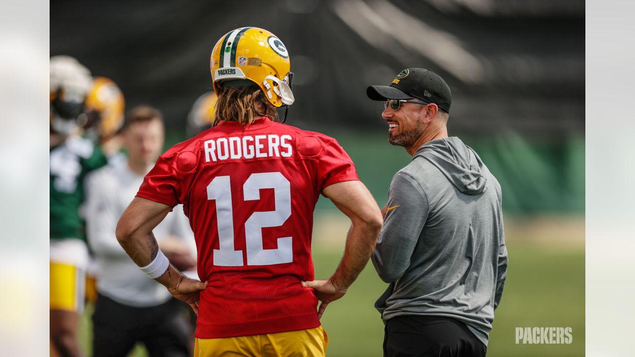 Green Bay Packers head coach Matt LaFleur during the NFL International  match at Tottenham Hotspur Stadium, London. Picture date: Sunday October 9,  2022 Stock Photo - Alamy