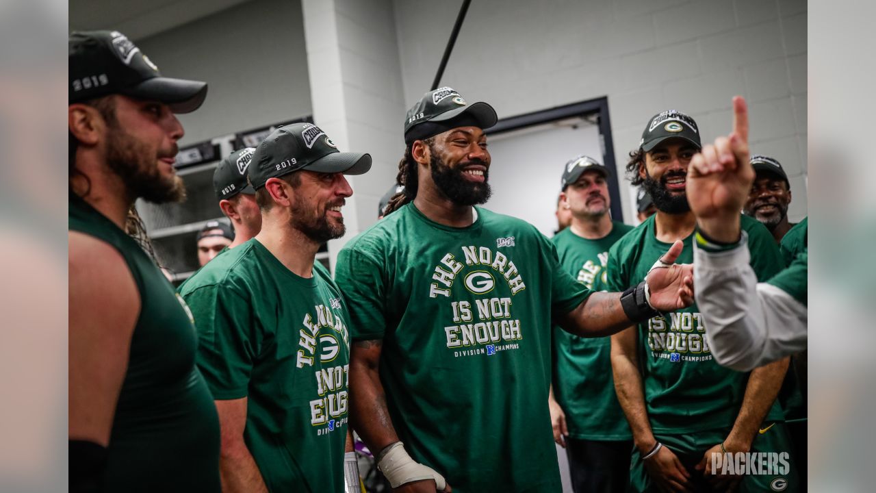 Packers celebrate with NFC North Championship gear