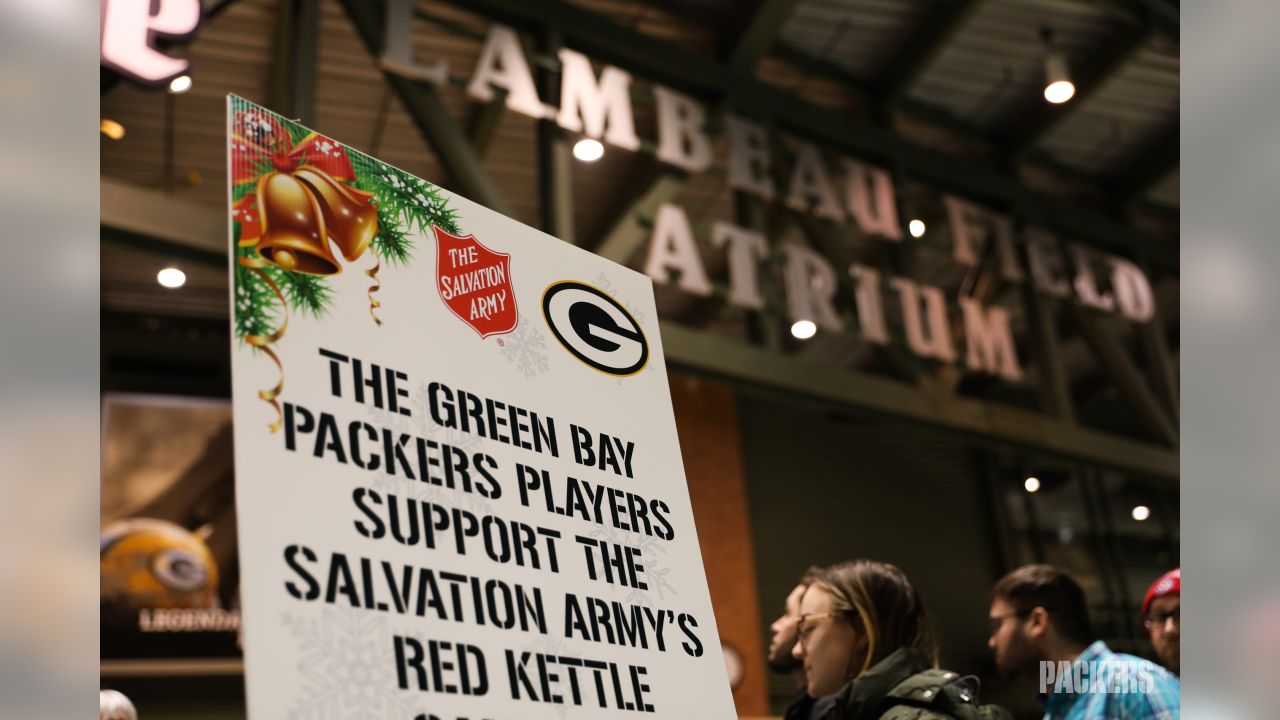 Packers players to sign autographs in exchange for donations to Salvation  Army