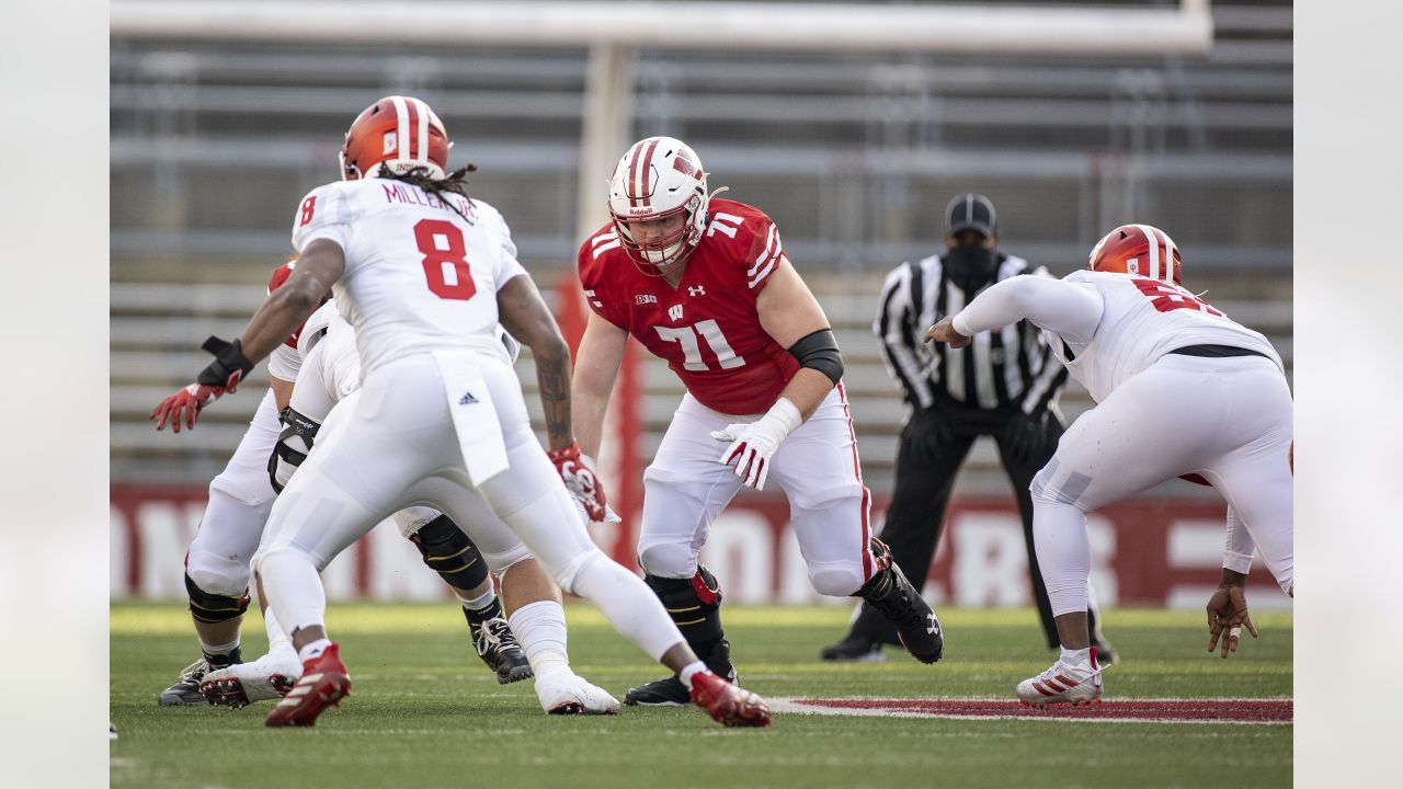 The Green Bay Packers release a former Wisconsin OL Cole Van Lanen