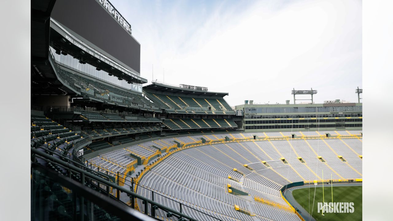 Green Bay Packers' home opener marks unveiling of expanded alumni suite at  Lambeau Field