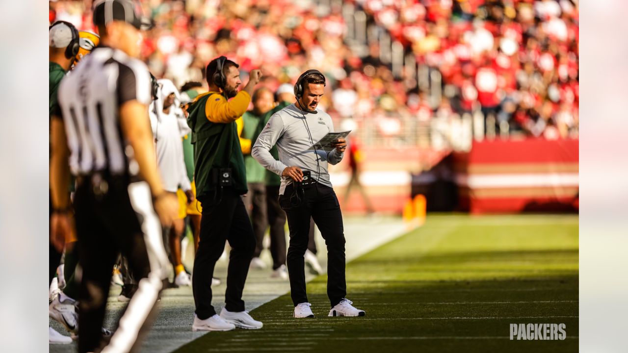 Green Bay Packers head coach Matt LaFleur during the NFL International  match at Tottenham Hotspur Stadium, London. Picture date: Sunday October 9,  2022 Stock Photo - Alamy