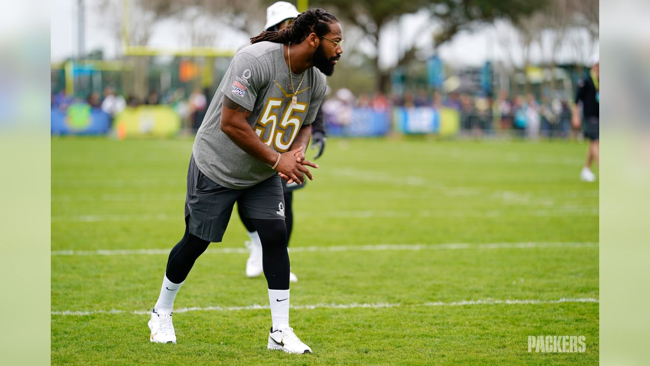 Za'Darius Smith, Davante Adams & Kenny Clark sign autographs at Pro Bowl  practice